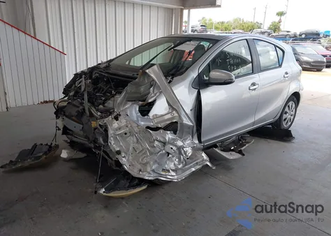 2013 Toyota Prius C One from USA, damaged, VIN JTDKDTB3XD1540820